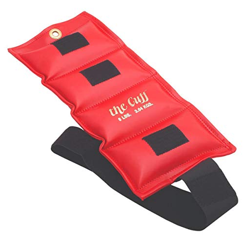 CanDo Gewichtsmanschette, Hand- und Fußgelenkgewichte, 3,6 kg, rot CanDo Gewichtsmanschette, Hand- und Fußgelenkgewichte, 3,6 kg, rot von Cando