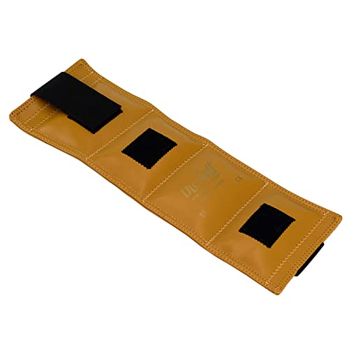 CanDo Gewichtsmanschette - Hand- und Fußgelenkgewichte, 1,4 kg, gold von Cando