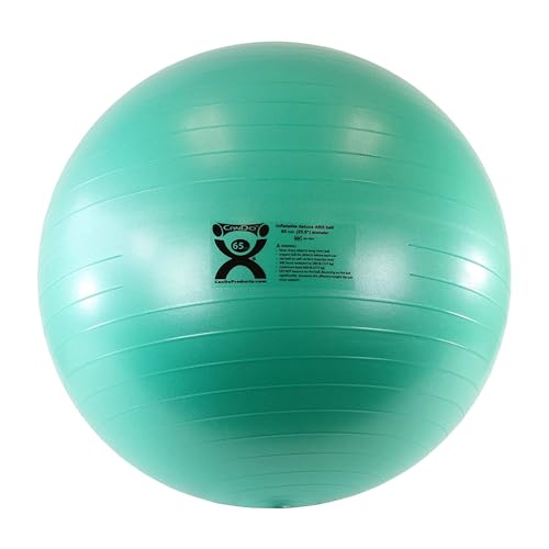 CanDo Gymnastikball - Deluxe Anti-Burst Trainingsball - Sitzball, Durchmesser 65 cm, grün CanDo Gymnastikball - Deluxe Anti-Burst Trainingsball - Sitzball, Durchmesser 65 cm, grün von Cando