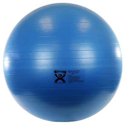 CanDo Gymnastikball - Deluxe Anti-Burst Trainingsball - Sitzball, Durchmesser 85 cm, blau CanDo Gymnastikball - Deluxe Anti-Burst Trainingsball - Sitzball, Durchmesser 85 cm, blau von Cando