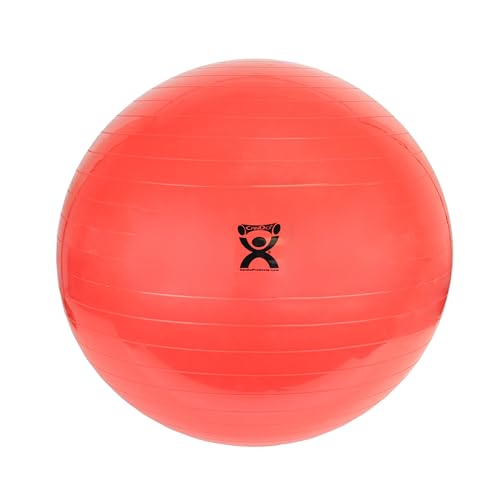 CanDo Gymnastikball - Trainingsball - Sitzball, Durchmesser 75 cm, rot von Cando