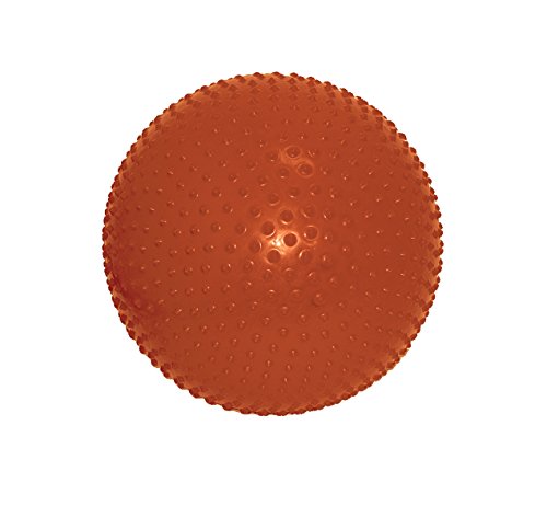 CanDo Gymnastikball mit NOPPEN/Sitzball/Motorikball - SENSI-Ball - orange, 55 cm von Cando