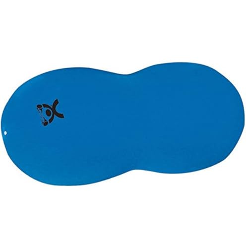 CanDo Gymnastikrolle / Motorikball / Fitnessball in Erdnussform - Peanut Ball - blau, 80 cm x 130 cm von Cando