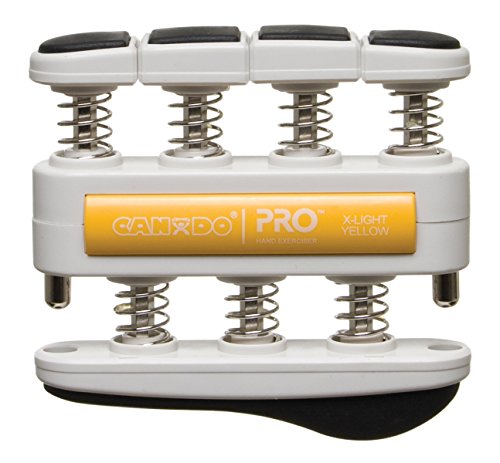 CanDo Handtrainer, Fingertrainer PRO®, gelb (sehr leicht) von Cando