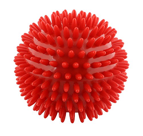 CanDo Massageball, Igelball, Noppenball, Durchmesser 9 cm, rot, 1 Stück von Cando