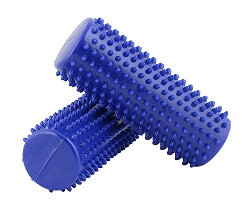 CanDo Massagerolle, Wellnessrolle, 16 x 6,5 cm, blau, 2 Stück von Cando