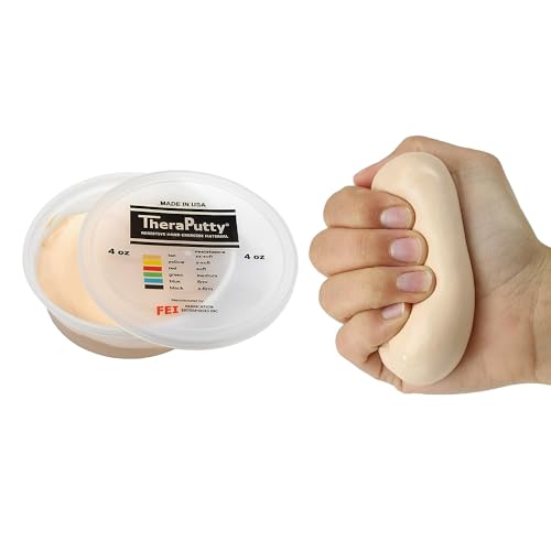 CanDo TheraPutty - Therapie-Knetmasse - 113 g - beige (extra leicht) von Cando