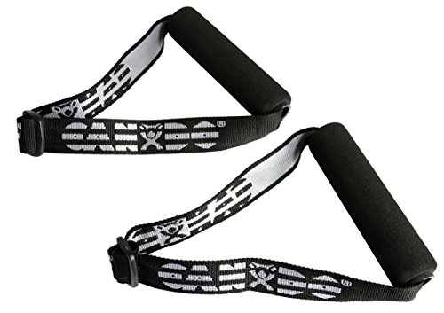 Cando® Handgriffe (Paar) für Power Tubes - Fitness Tubes - Accessoire von Cando