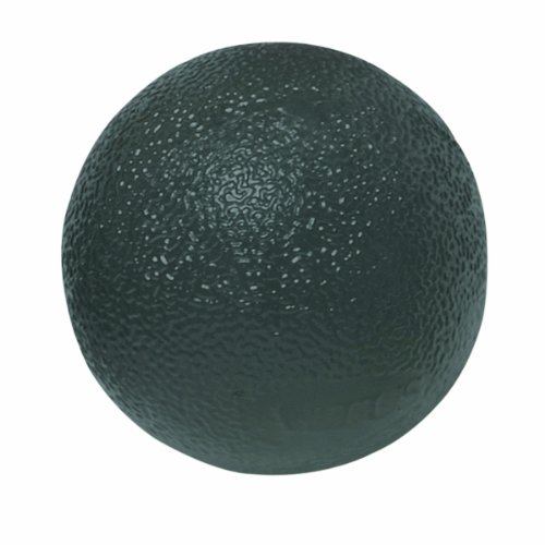 Cando® Übungsgelball - Antistressball / Handtrainer - rund, schwarz (sehr schwer) von Cando
