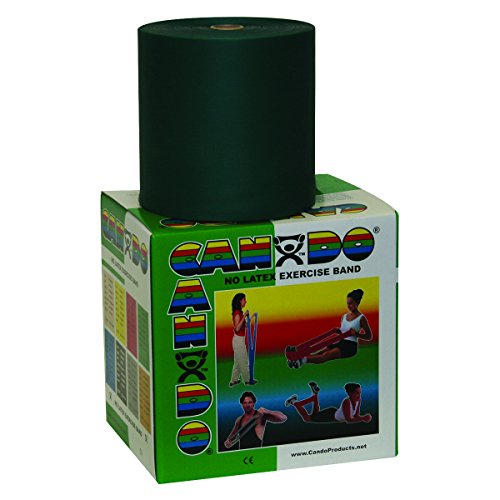 Cando 10-5993 Perforierte latexfreie Übungsbänder, 100 Yard, mittel, Grün Cando 10-5993 Perforierte latexfreie Übungsbänder, 100 Yard, mittel, Grün von Cando