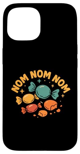 Candy Nom Nom Candy Eater Candy Hülle für iPhone 15 von Candy Merch Co.