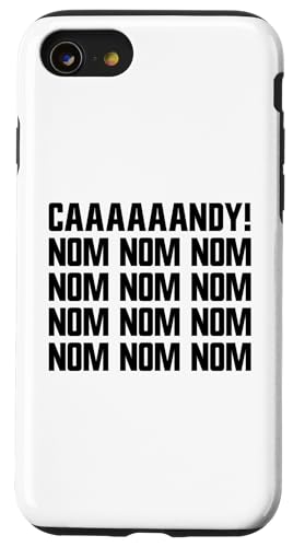 Candy Nom Nom Candy Eater Candy Hülle für iPhone SE (2020) / 7 / 8 von Candy Merch Co.