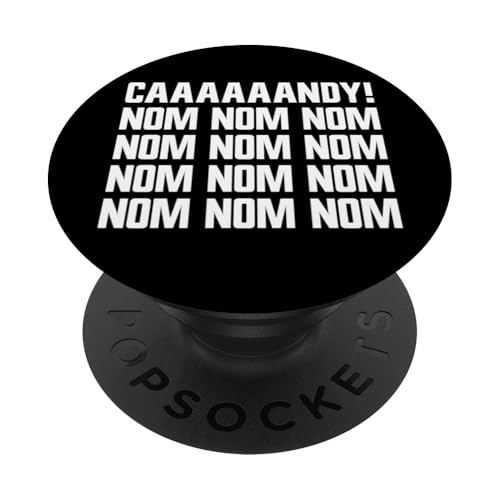 Candy Nom Nom Candy Eater Candy PopSockets Klebender PopGrip Candy Nom Nom Candy Eater Candy PopSockets Klebender PopGrip von Candy Merch Co.