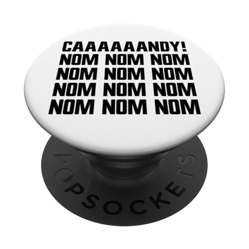 Candy Nom Nom Candy Eater Candy PopSockets Klebender PopGrip Candy Nom Nom Candy Eater Candy PopSockets Klebender PopGrip von Candy Merch Co.