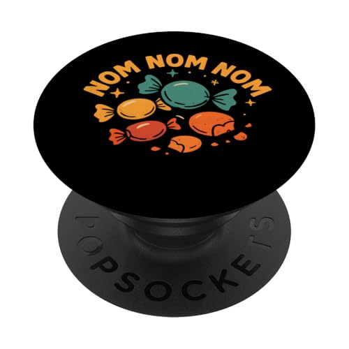 Candy Nom Nom Candy Eater Candy PopSockets Klebender PopGrip Candy Nom Nom Candy Eater Candy PopSockets Klebender PopGrip von Candy Merch Co.