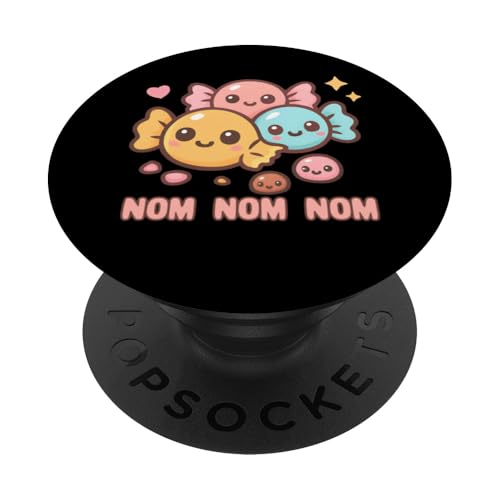 Candy Nom Nom Candy Eater Candy PopSockets Klebender PopGrip Candy Nom Nom Candy Eater Candy PopSockets Klebender PopGrip von Candy Merch Co.
