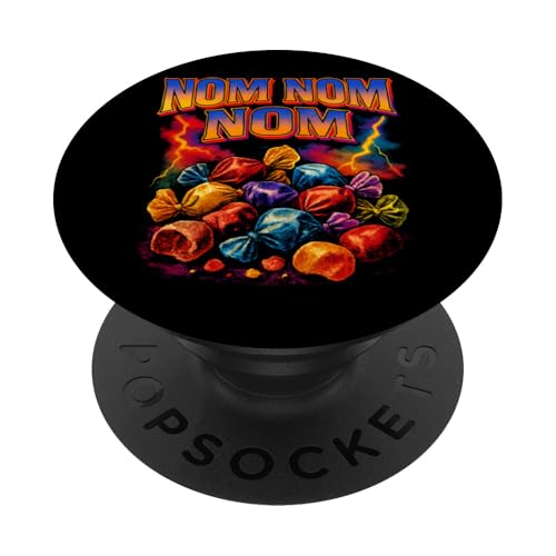 Candy Nom Nom Candy Eater Candy PopSockets Klebender PopGrip Candy Nom Nom Candy Eater Candy PopSockets Klebender PopGrip von Candy Merch Co.