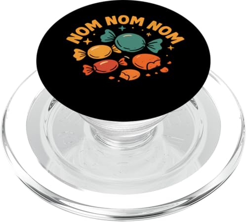 Candy Nom Nom Candy Eater Candy PopSockets PopGrip für MagSafe Candy Nom Nom Candy Eater Candy PopSockets PopGrip für MagSafe von Candy Merch Co.