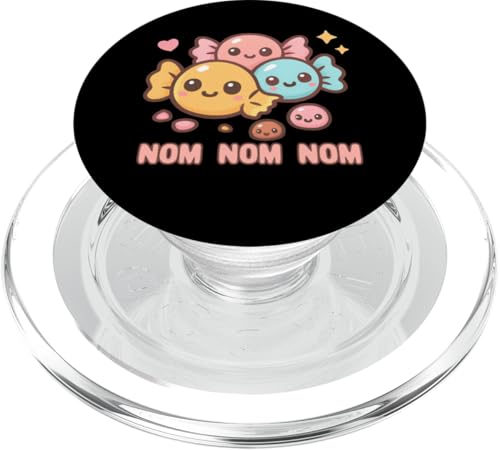 Candy Nom Nom Candy Eater Candy PopSockets PopGrip für MagSafe Candy Nom Nom Candy Eater Candy PopSockets PopGrip für MagSafe von Candy Merch Co.