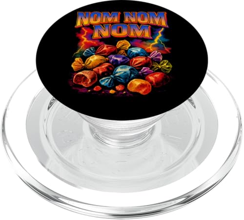 Candy Nom Nom Candy Eater Candy PopSockets PopGrip für MagSafe Candy Nom Nom Candy Eater Candy PopSockets PopGrip für MagSafe von Candy Merch Co.