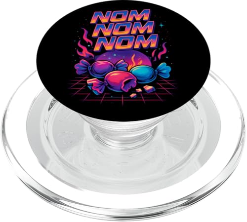 Candy Nom Nom Candy Eater Candy PopSockets PopGrip für MagSafe Candy Nom Nom Candy Eater Candy PopSockets PopGrip für MagSafe von Candy Merch Co.