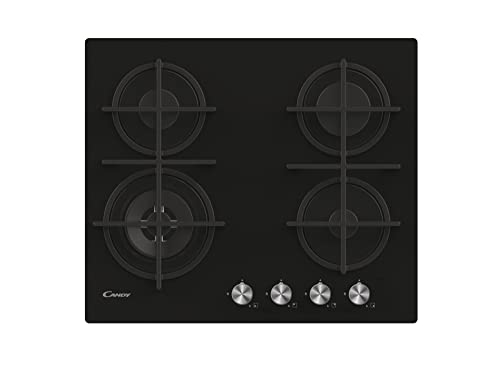 Candy CDK6GF4WEKB Black Built-in 59.5 cm Gas 4 zone(s) von Candy