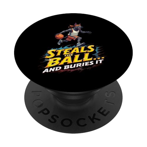 Lustiges Basketball-Geschenk für Cane Corso Hundeliebhaber PopSockets Klebender PopGrip Lustiges Basketball-Geschenk für Cane Corso Hundeliebhaber PopSockets Klebender PopGrip von Cane Corso Fun Designs