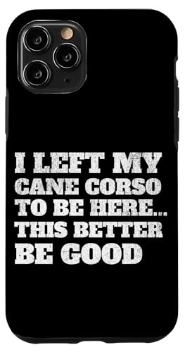 Cane Corso Italiano Mutter Hülle für iPhone 11 Pro von Cane Corso Hundezubehör