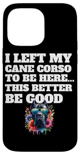 Cane Corso Italiano Mutter Hülle für iPhone 14 Pro Max von Cane Corso Hundezubehör