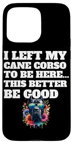 Cane Corso Italiano Mutter Hülle für iPhone 15 Pro Max Cane Corso Italiano Mutter Hülle für iPhone 15 Pro Max von Cane Corso Hundezubehör