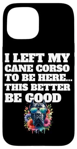 Cane Corso Italiano Mutter Hülle für iPhone 15 Cane Corso Italiano Mutter Hülle für iPhone 15 von Cane Corso Hundezubehör