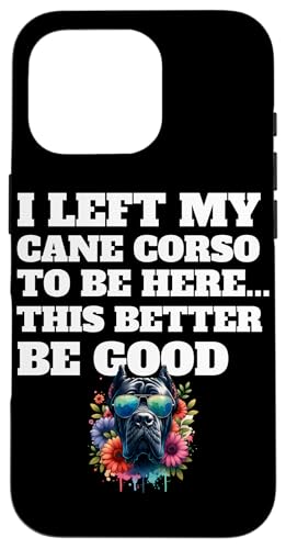 Cane Corso Italiano Mutter Hülle für iPhone 16 Pro von Cane Corso Hundezubehör