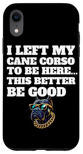Cane Corso Italiano Mutter Hülle für iPhone XR von Cane Corso Hundezubehör