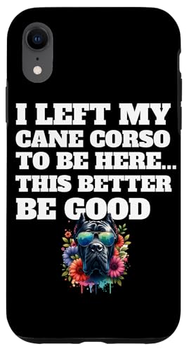 Cane Corso Italiano Mutter Hülle für iPhone XR von Cane Corso Hundezubehör