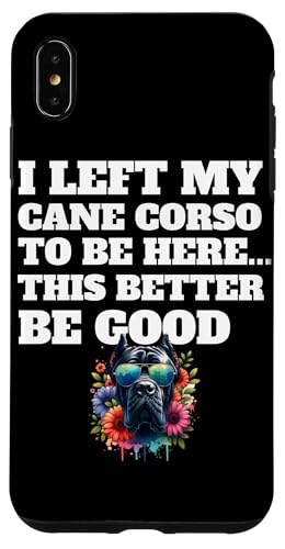 Cane Corso Italiano Mutter Hülle für iPhone XS Max von Cane Corso Hundezubehör