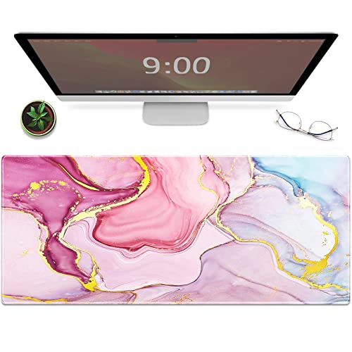 Canisto Gaming Mauspad Cool Flash Muster XXL XL Großes Mauspad Lang Extended Mousepad Schreibtischunterlage Rutschfeste Gummi-Mäusepads Nähte Kanten Dünnes Pad (31,5 x 11,8 x 0,12 Zoll) von Canisto