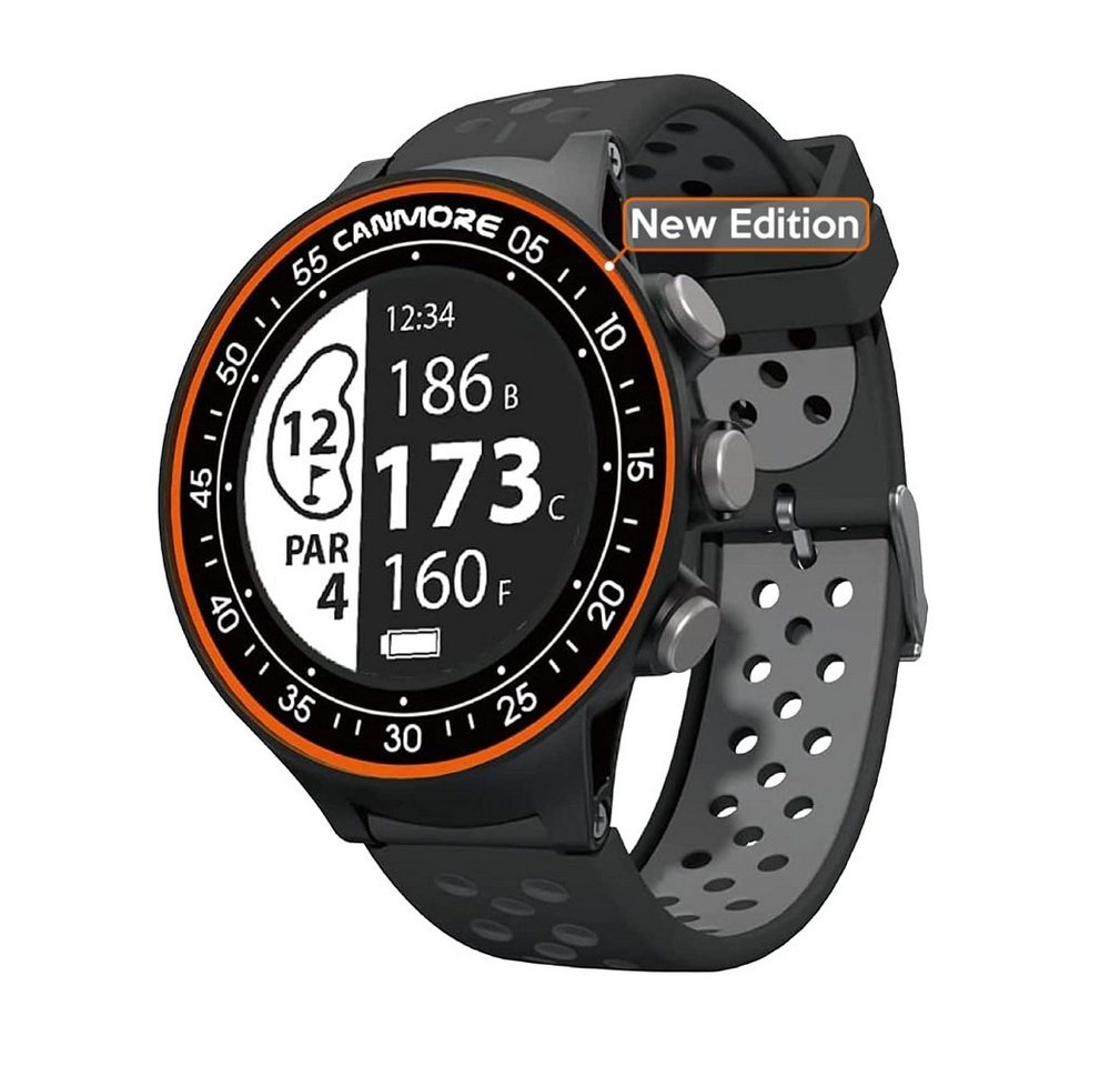 Canmore TW-411 Golf-GPS-Uhr (40.000 globale Golfplätze, Schritt- und Kalorienzähler, gratis Updates) von Canmore