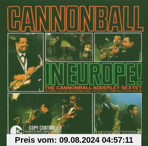 Cannonball in Europe von Cannonball Adderley