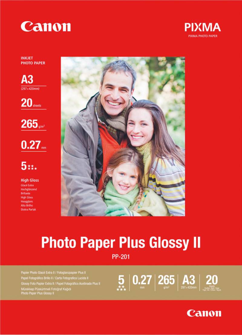 CANON 2311B020 - Fotopapier Plus 297 x 420 mm – 20 Blatt von Canon