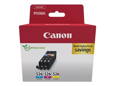 CANON CLI-526 Ink Cartridge C/M/Y combo CANON CLI-526 Ink Cartridge C/M/Y combo von Canon