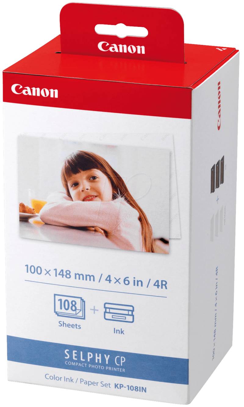 CANON KP-108IN - Farbkartusche und 108 Blatt Papier von Canon