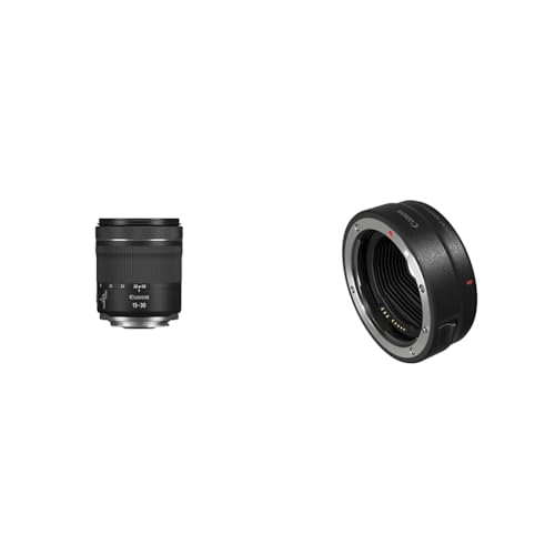 CANON Objektiv RF 15-30mm F4.5-6.3 is STM & Bajonettadapter EF-EOS R für EOS R Systemkameras kompatibel mit EF und EF-S Objektiven Schwarz CANON Objektiv RF 15-30mm F4.5-6.3 is STM & Bajonettadapter EF-EOS R für EOS R Systemkameras kompatibel mit EF und EF-S Objektiven Schwarz von Canon