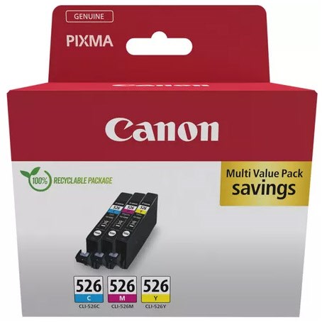 CLI-526 Multipack 3-farbig CLI-526 Multipack 3-farbig von Canon