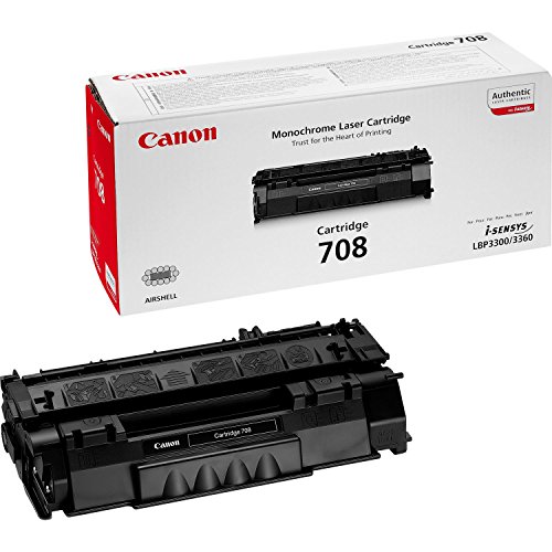 Canon 0266B002 708 Tonerkartusche schwarz 2.500 Seiten von Canon