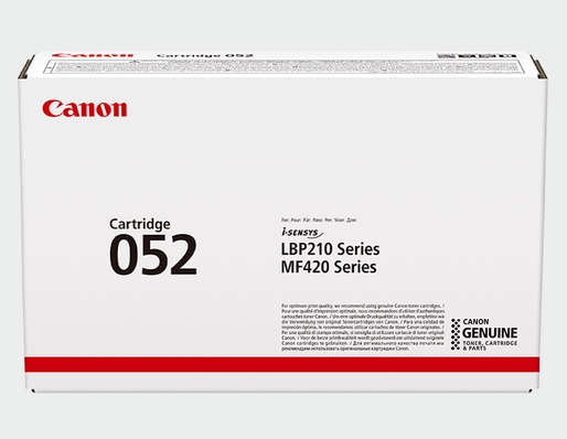 Canon 052 H - Mit hoher Kapazität - Schwarz - Original - Tonerpatrone - für imageCLASS LBP212, LBP215, MF429, i-SENSYS LBP212, LBP214, LBP215, MF421, MF426, MF429 (2200C004) von Canon
