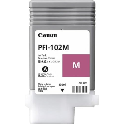 Canon 0897B001 PFI-102M Farbpatrone magenta Standardkapazität 130ml 1er-Pack von Canon