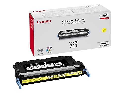 Canon 1657B002 711 Tonerkartusche gelb 6.000 Seiten von Canon