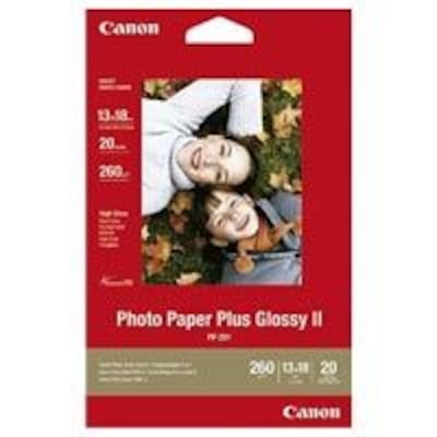 Canon 2311B018 PP-201 Fotoglanzpapier Plus II 13x18 cm 20 Blatt 260g/qm von Canon