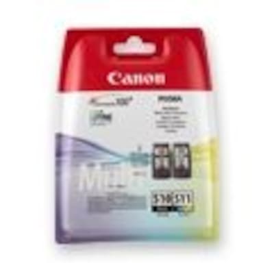 Canon 2970B010 Druckerpatrone Multipack schwarz cyan magenta gelb PG-510 CL-511 von Canon