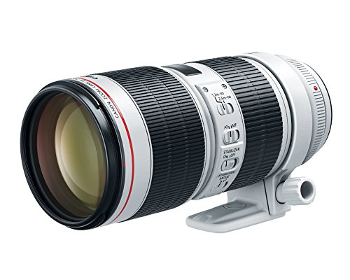 Canon 3044C002 EF 70-200 mm f/2.8L is III USM Objektiv für Canon Digitale Spiegelreflexkameras, Weiß von Canon